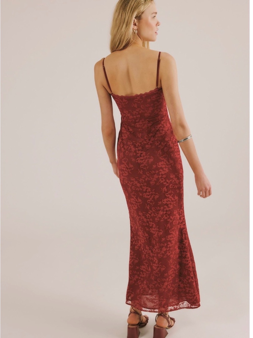 Free People Studio Lexie Lace Maxi Dress NWT - Picture 2 of 9